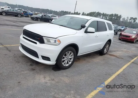 2020 Dodge Durango Pursuit Awd из США, поврежденный, VIN 1C4SDJFT5LC442604